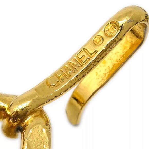 Chanel Medallion Chain Belt Black Small Good - Picture 3 of 5